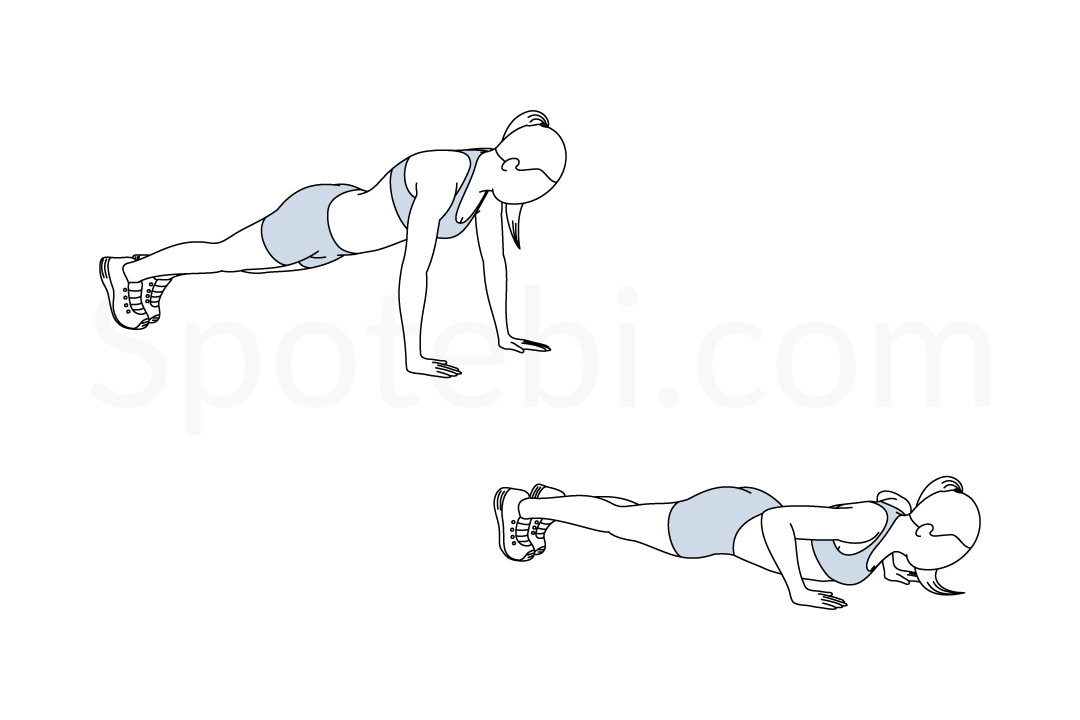 Push Up  Illustrated Exercise Guide