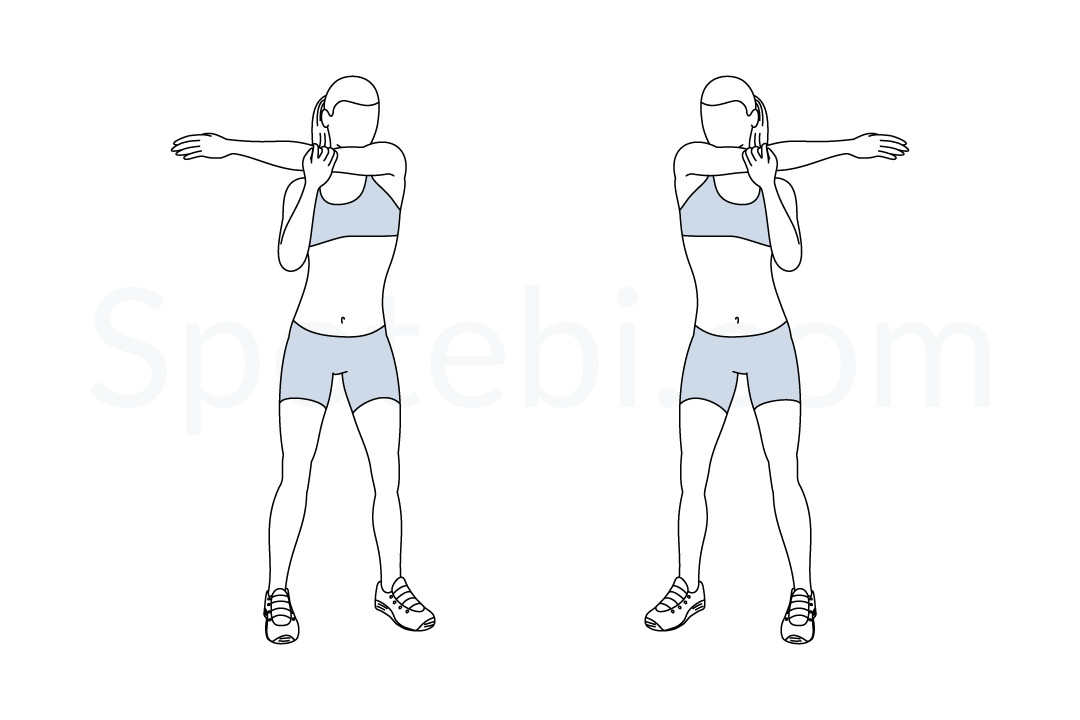 Shoulder Stretch  Illustrated Exercise Guide