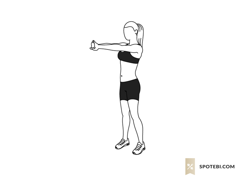 Upper Back Stretch  Illustrated Exercise Guide