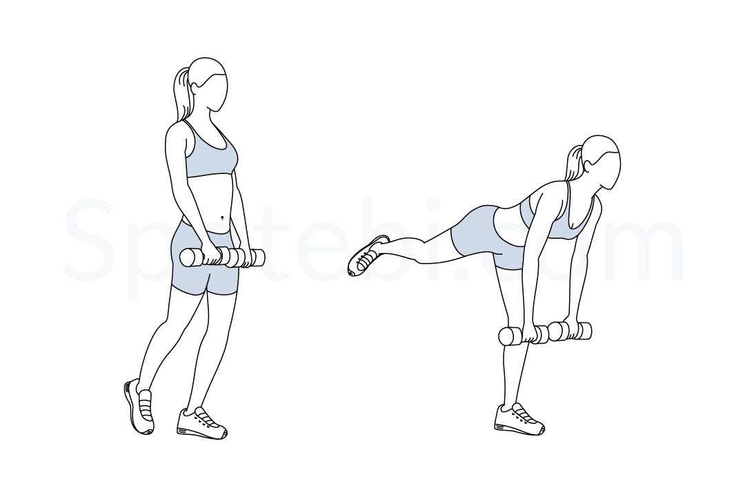 Single Leg Deadlift  Illustrated Exercise Guide