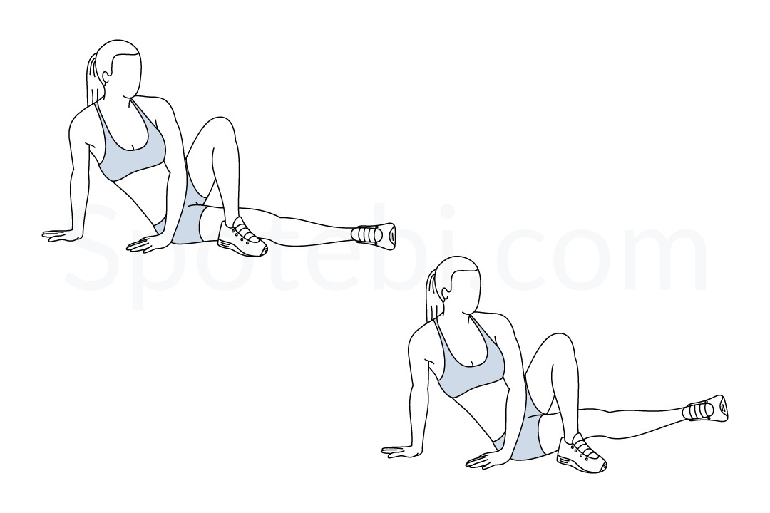 Inner Thigh Lifts  Illustrated Exercise Guide