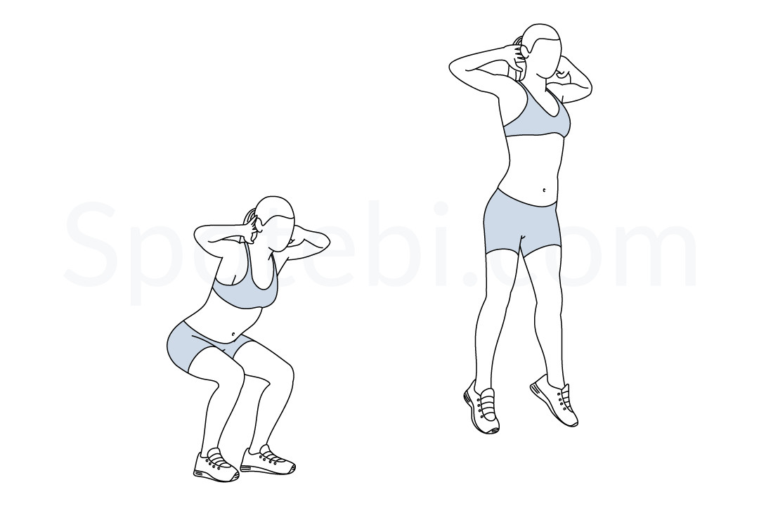 How to do jump squats – and why all runners should