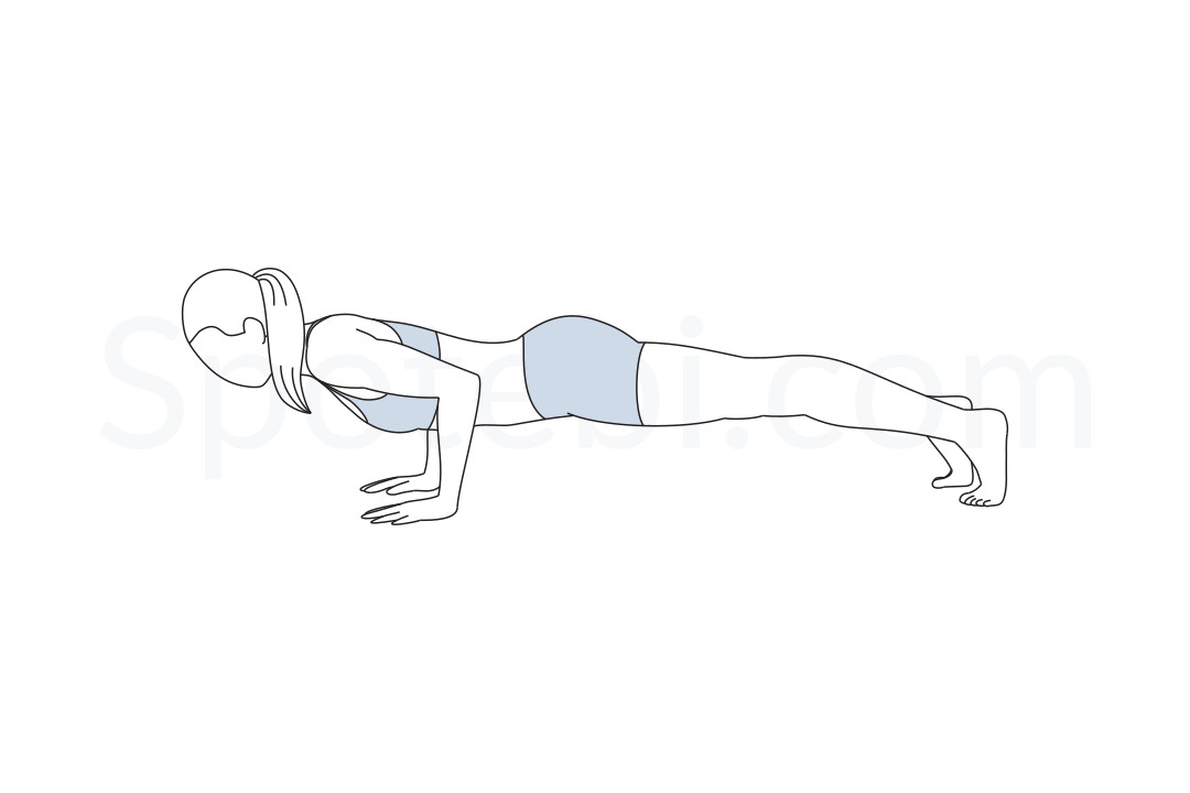 Chaturanga Dandasana en Yoga