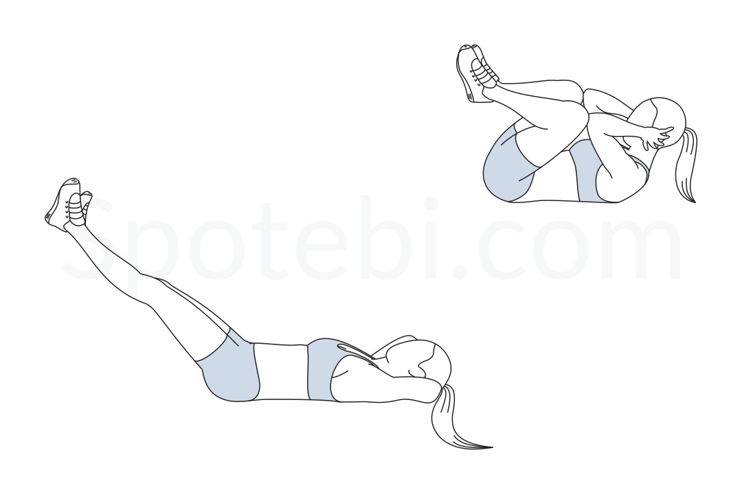 Frog Jumps  Illustrated Exercise Guide