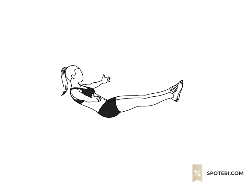 Knee hugs exercise guide with instructions, demonstration, calories burned and muscles worked. Learn proper form, discover all health benefits and choose a workout. https://www.spotebi.com/exercise-guide/knee-hugs/