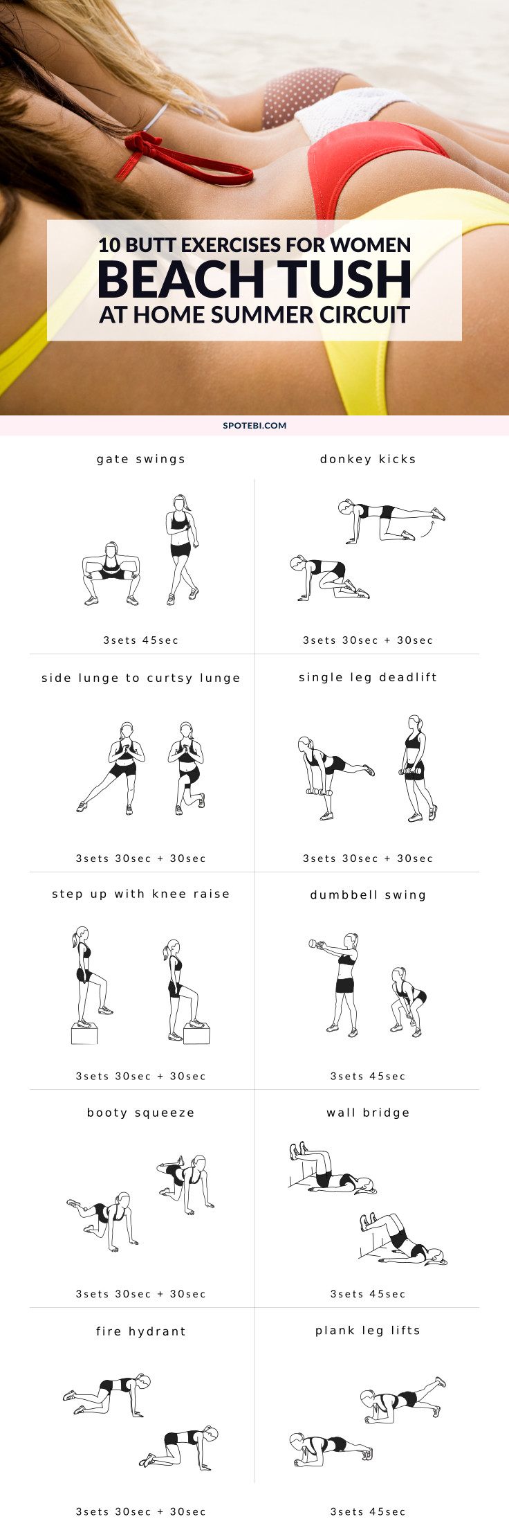 Design 75 of Butt Workouts For Women At Home