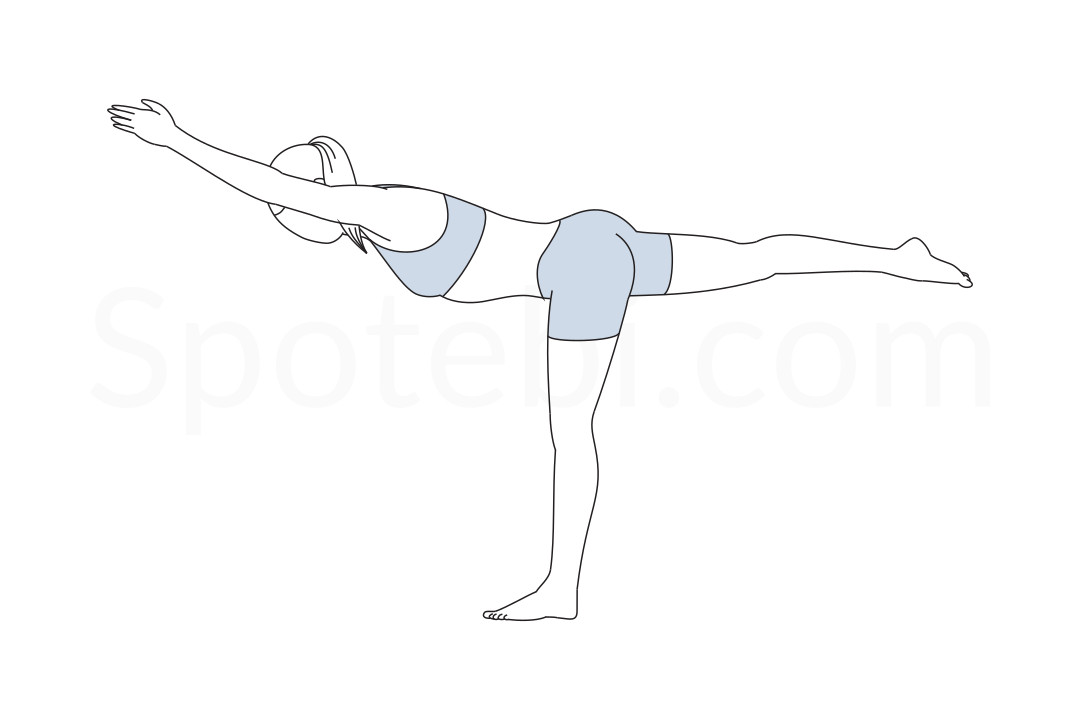 Yoga Pose: Warrior III