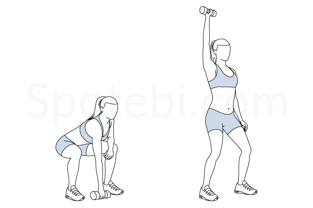 Dumbbell Punches  Illustrated Exercise Guide