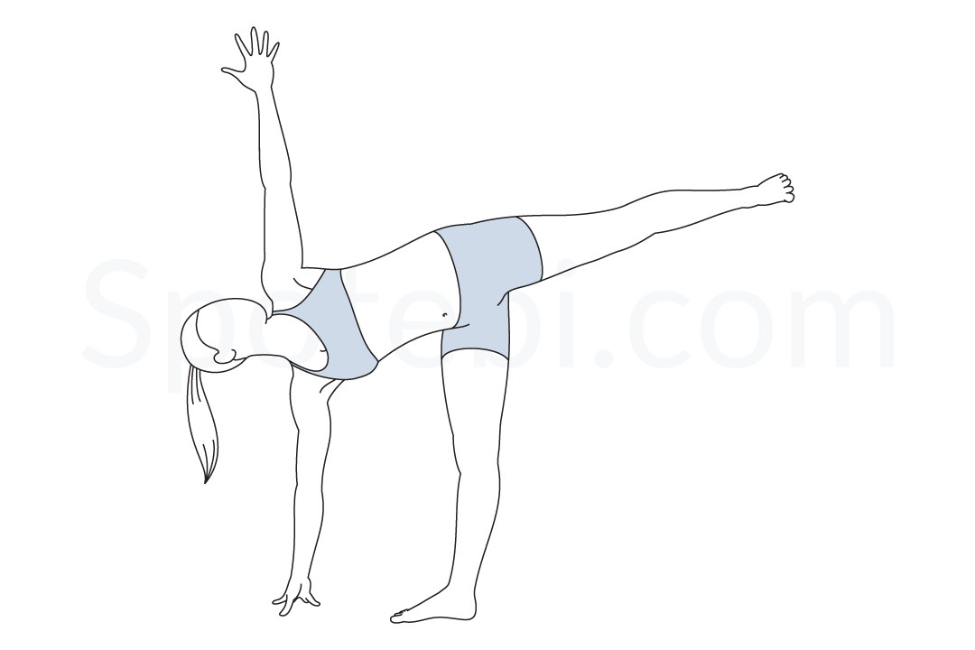 Yoga Pose: Half Moon