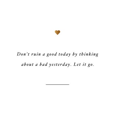 Let It Go | Fitness And Weight Loss Inspirational Quote / @spotebi