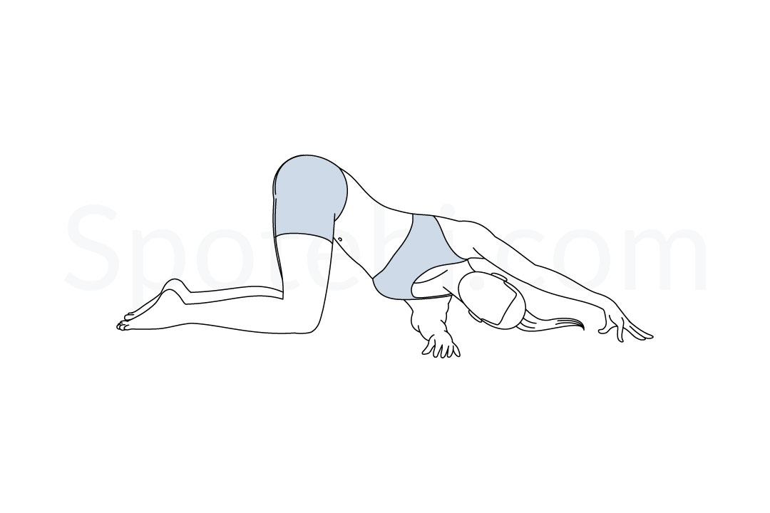 Thread The Needle Pose | Parsva Balasana