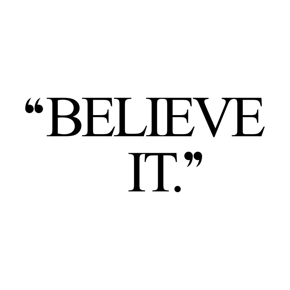Believe it! Browse our collection of inspirational training and healthy eating quotes and get instant fitness and wellness motivation. Stay focused and get fit, healthy and happy! https://www.spotebi.com/workout-motivation/believe-it/