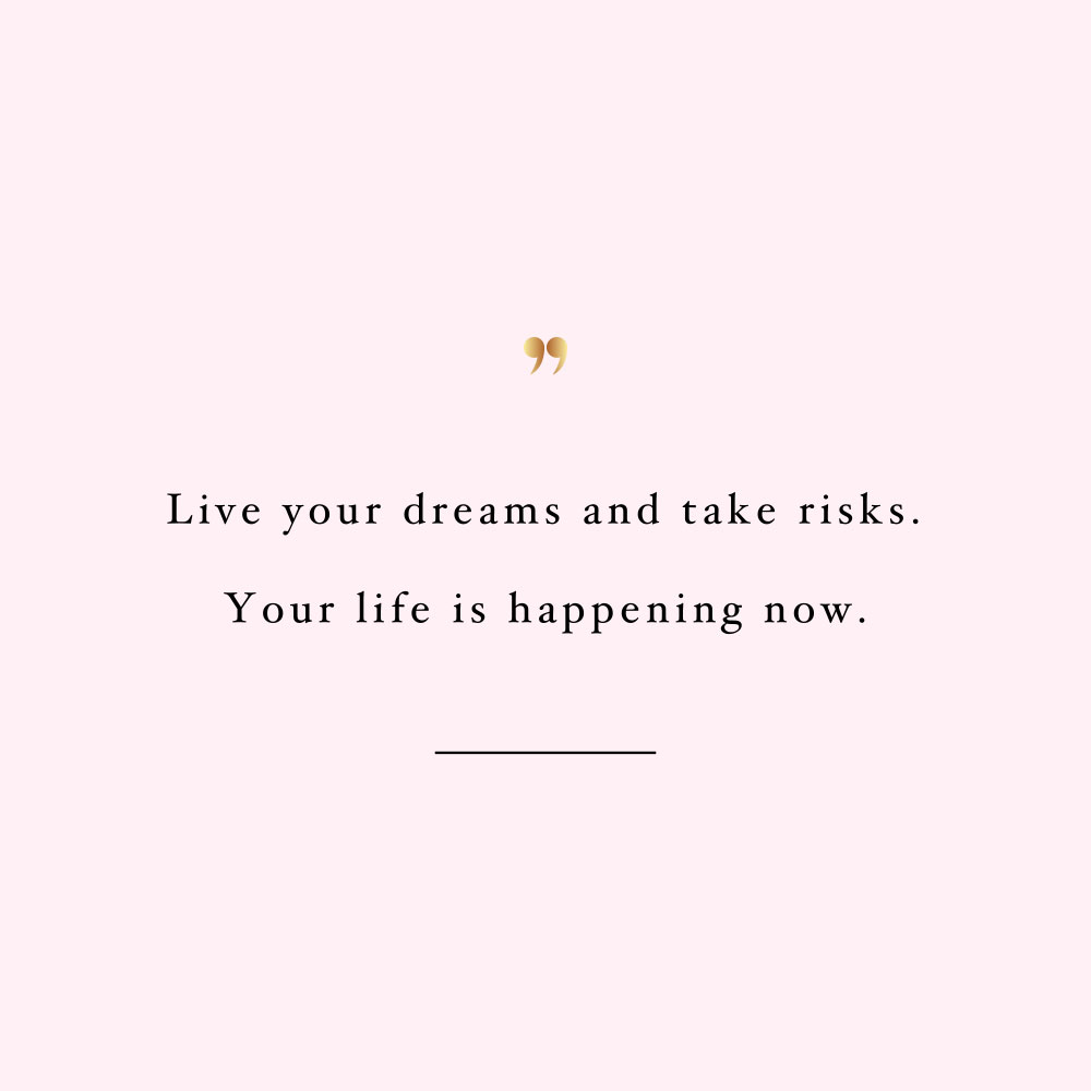 Your life is happening now! Browse our collection of inspirational health and fitness quotes and get instant wellness and wellbeing motivation. Stay focused and get fit, healthy and happy! https://www.spotebi.com/workout-motivation/your-life-is-happening-now/