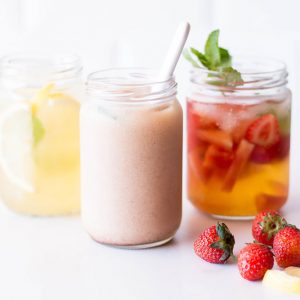 Cold Brewed Summer Tea Recipes: Lemon-Ginger, Fruity & Thai / @spotebi