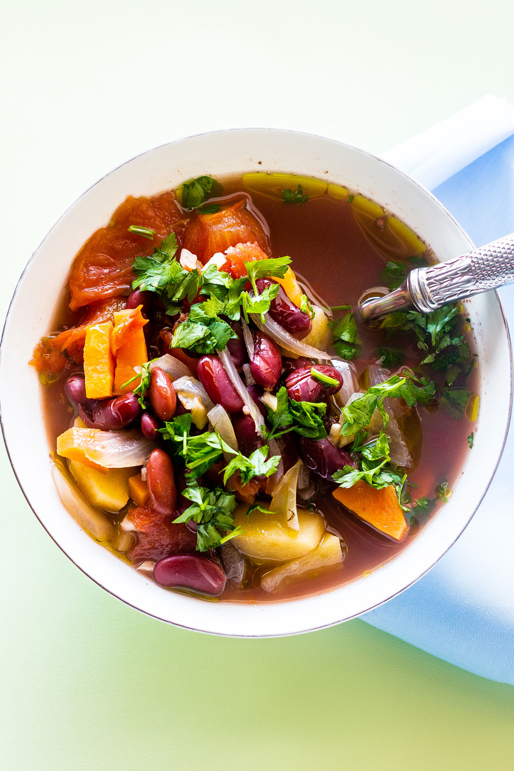 Talk about a diet savior! This Easy Vegan Red Bean Soup is hearty, filling, and a smart way to add more veggies to your day. https://www.spotebi.com/recipes/easy-vegan-red-bean-soup/